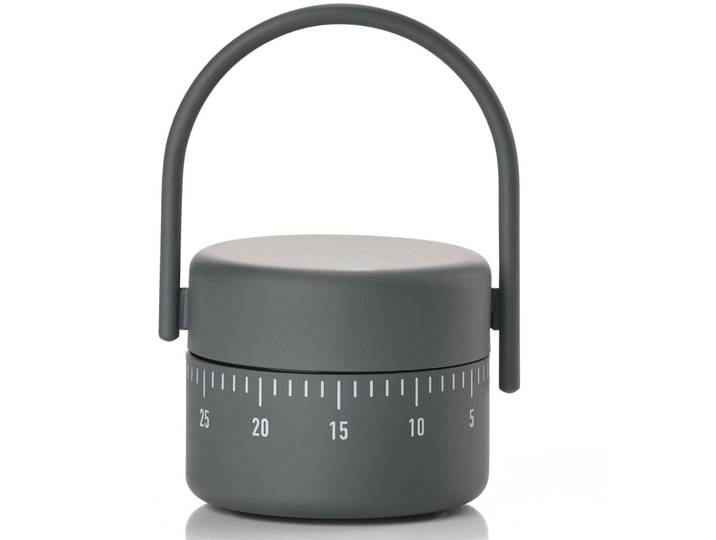 Zone Denmark Küchentimer Singles Dunkelgrau - Material: Metall - 1602