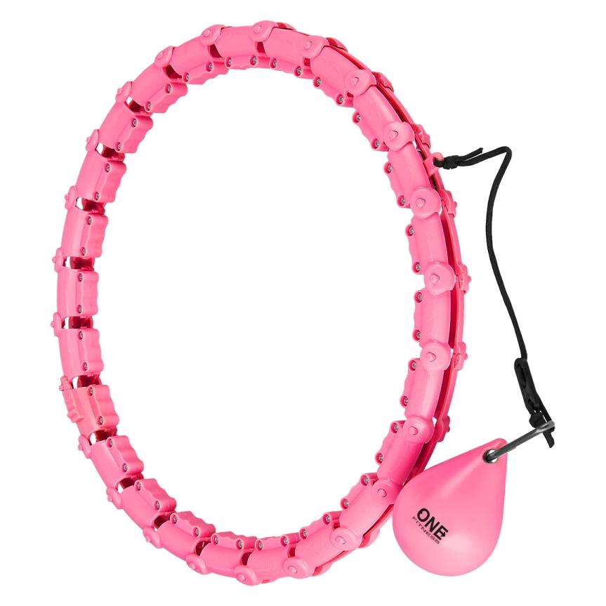 One Hula Hop OHA02 with weight pink (43 cm, 300 g) (17-44-596)