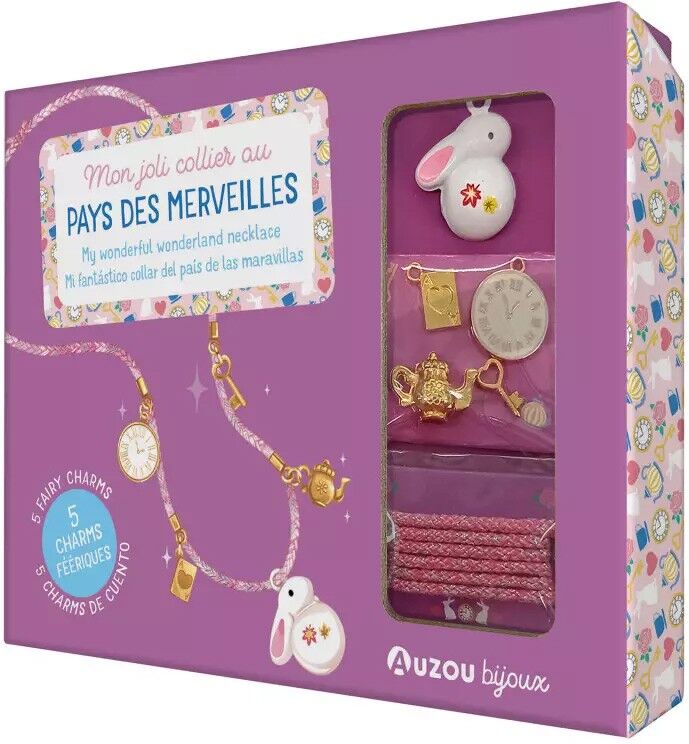 Mon superbe bijou : Mon joli collier au pays des merveilles - Auzou