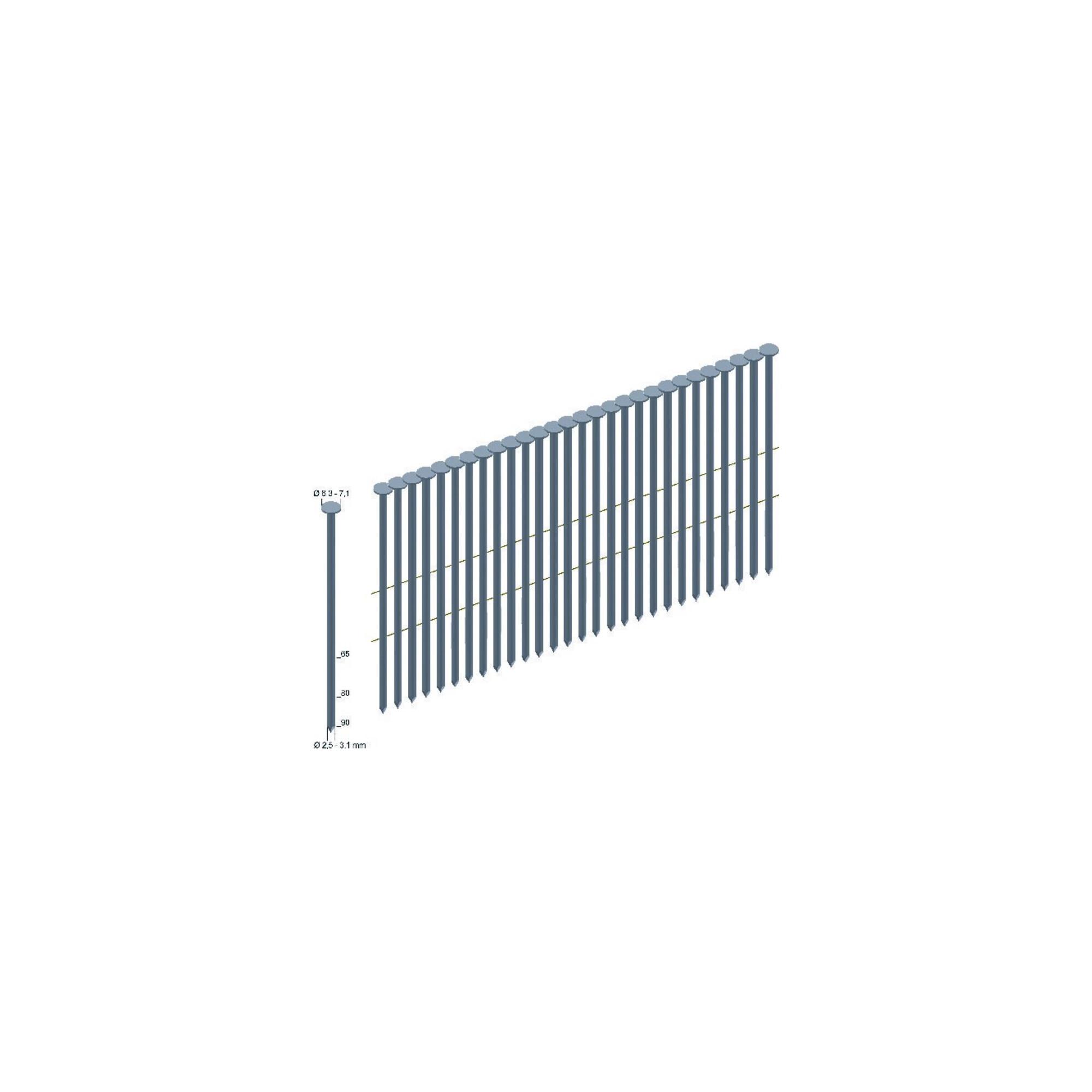 Prebena Coilnägel, 3600 Stk. CNW31/90BK)