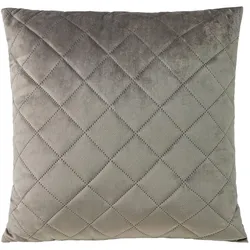 Kissenhülle PIERRE taupe (BH 45x45 cm) - BH 45x45 cm