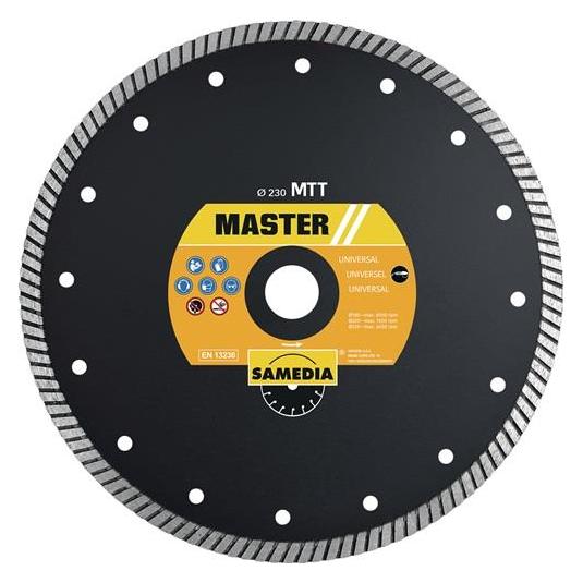 Samedia MASTER MTT 125x22,23 Diamant- Trennscheibe KS-hart/Beton 300011 (300011)