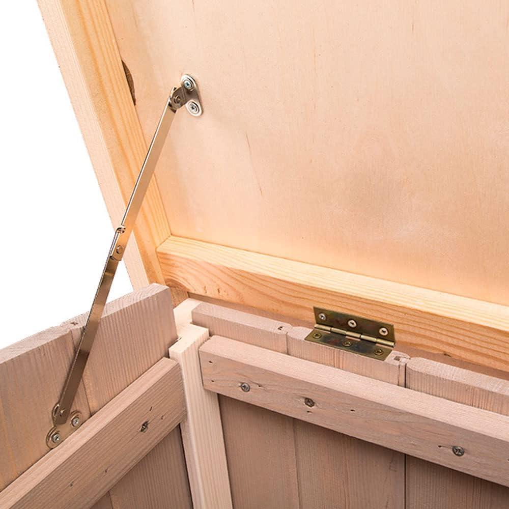 Famanu Kaninchenstall für Außen - Zwei Etagen - RANCH 120 -Holz - 115 x 67 x 101 cm