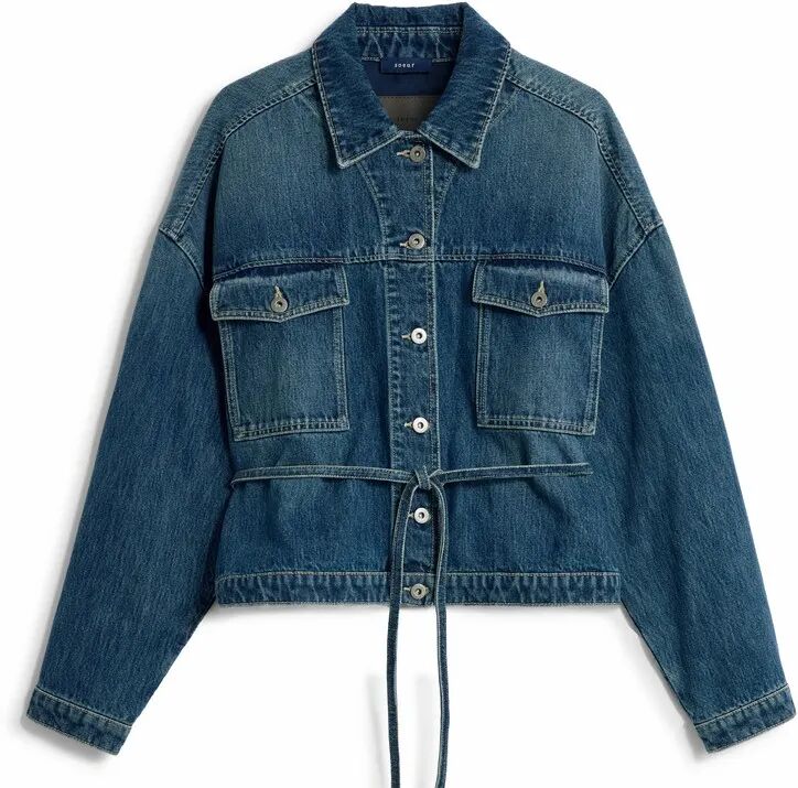 Soeur Veste Lys Denim Coton Bio Bleu délavé S / FR 36