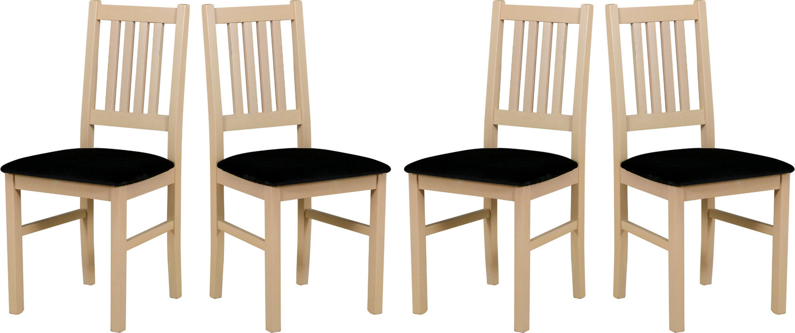 Set van 4 LeafDesign Eetkamerstoelen model Bos 1 kleur Sonoma type Kronos 7