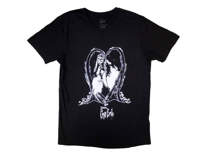 Corpse Bride Heart T Shirt M