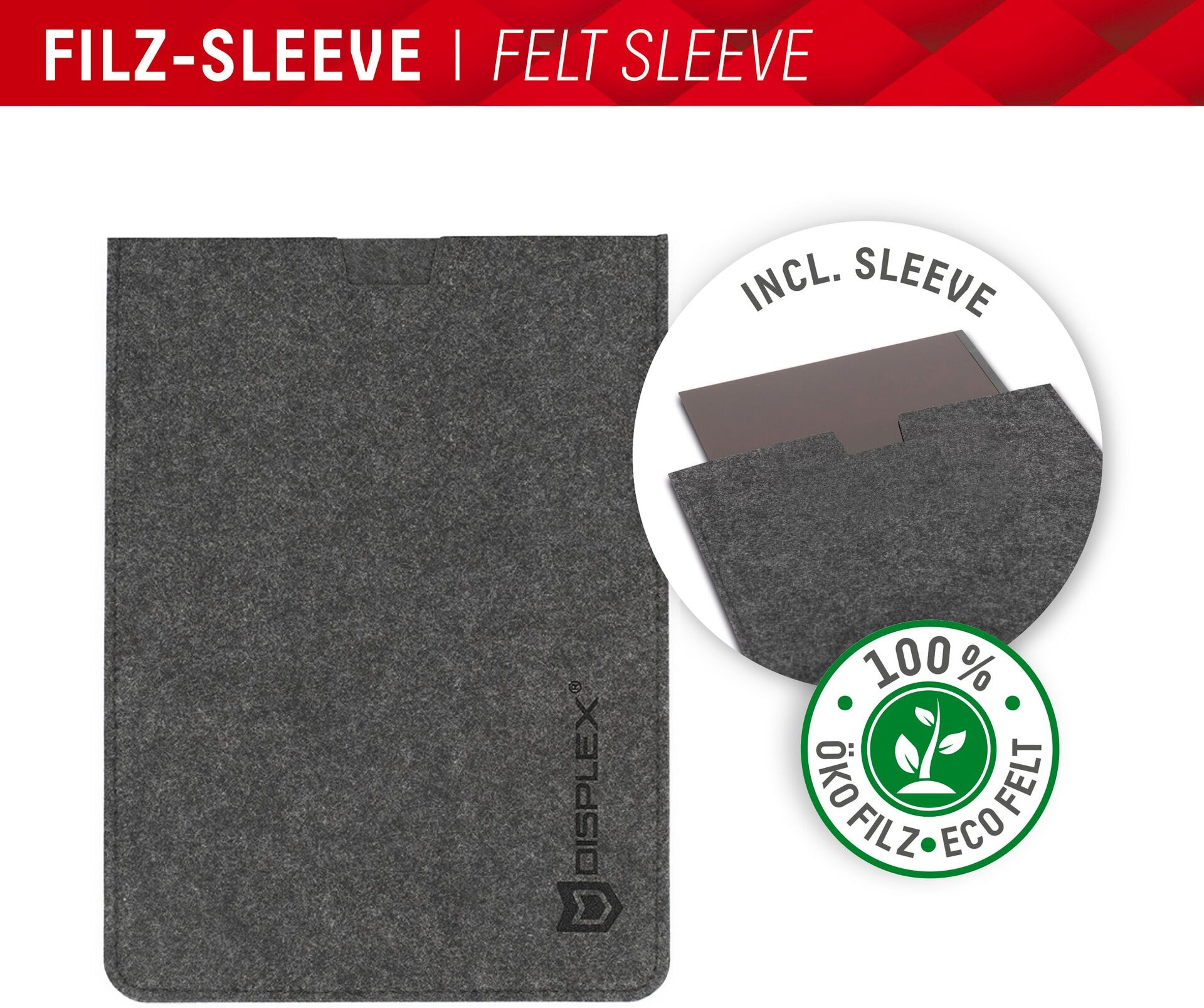 Displex Displayschutzfolie "Privacy Safe - Universal 14, 16:9", schwarz, B:30cm H:5cm T:40mm, Displayfolien, Blickschutzfilter, Displayschutzfolie