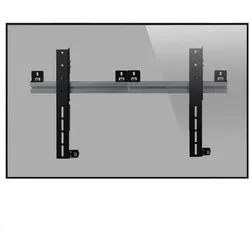 SMS Multi Display Wall (Wand, 100 kg, 37" - 65"), TV Wandhalterung, Schwarz, Silber