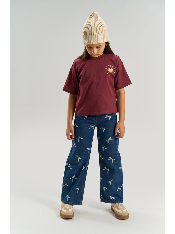 The NEW Jeans "Virginia" - Wide Fit - in Dunkelblau - 128