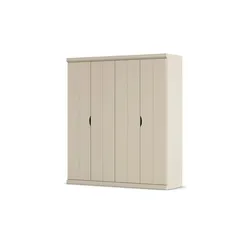 Drehtürenschrank   ¦ creme ¦ Maße (cm): B: 181 H: 203