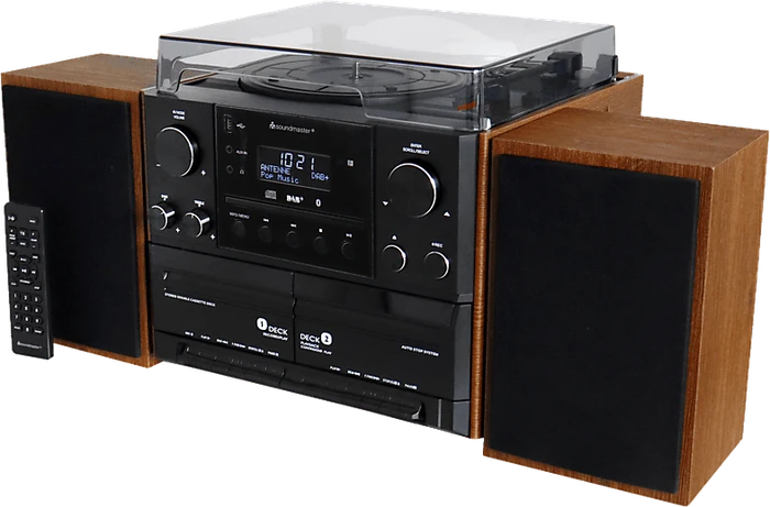 soundmaster MCD5600BR HiFi-Anlage braun