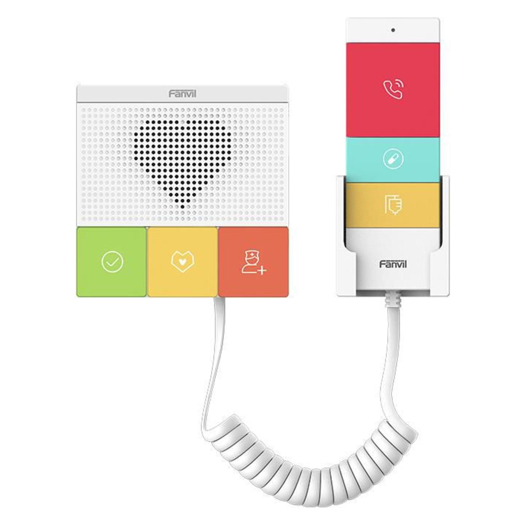 Fanvil Y501W-Y SIP Healthcare Intercom (Funk 433-Mhz, Kabelgebunden, Kabellos, WLAN) (Y501W-Y)