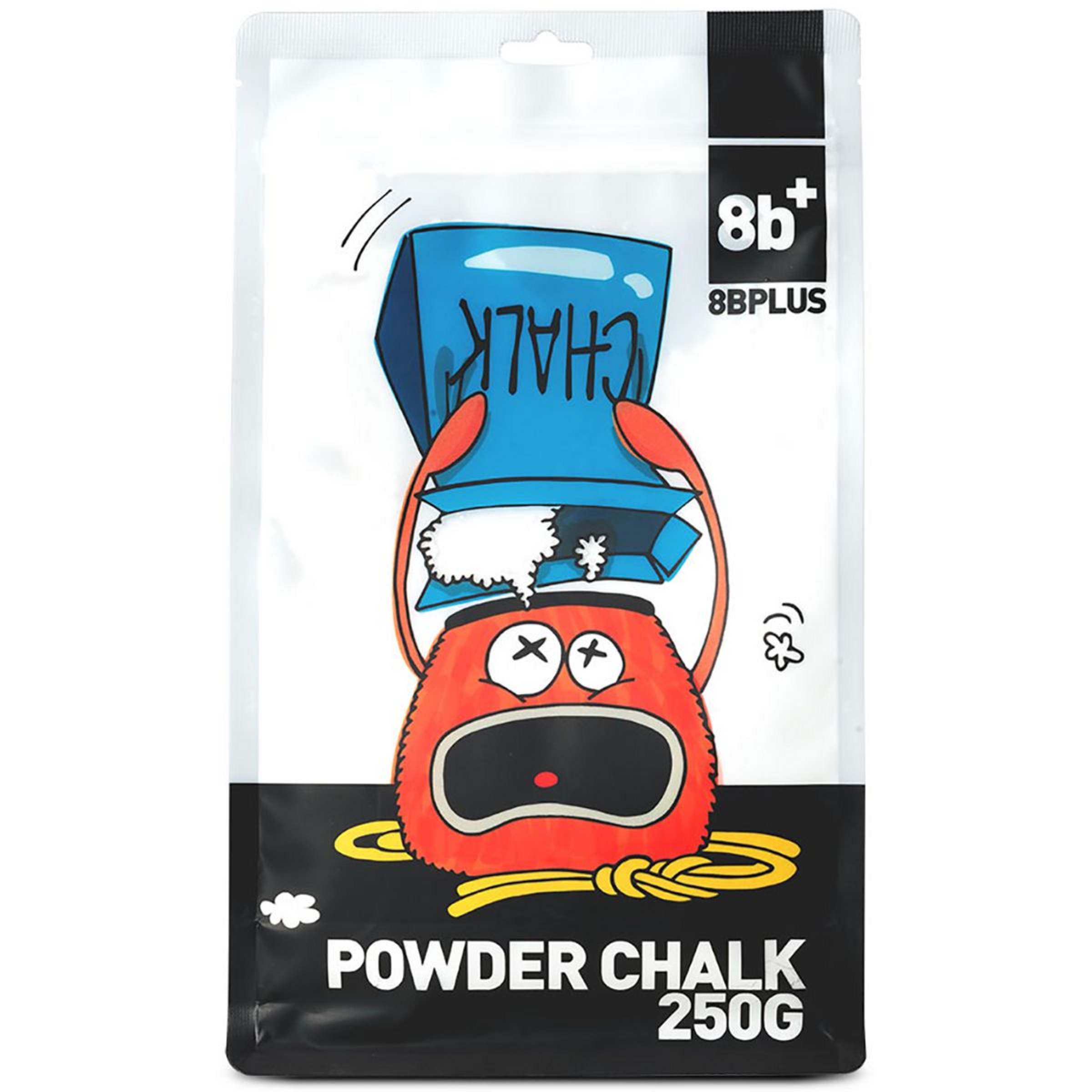 8b+ Chalk Powder 250g Chalk weiss Größe 250G Sportklettern