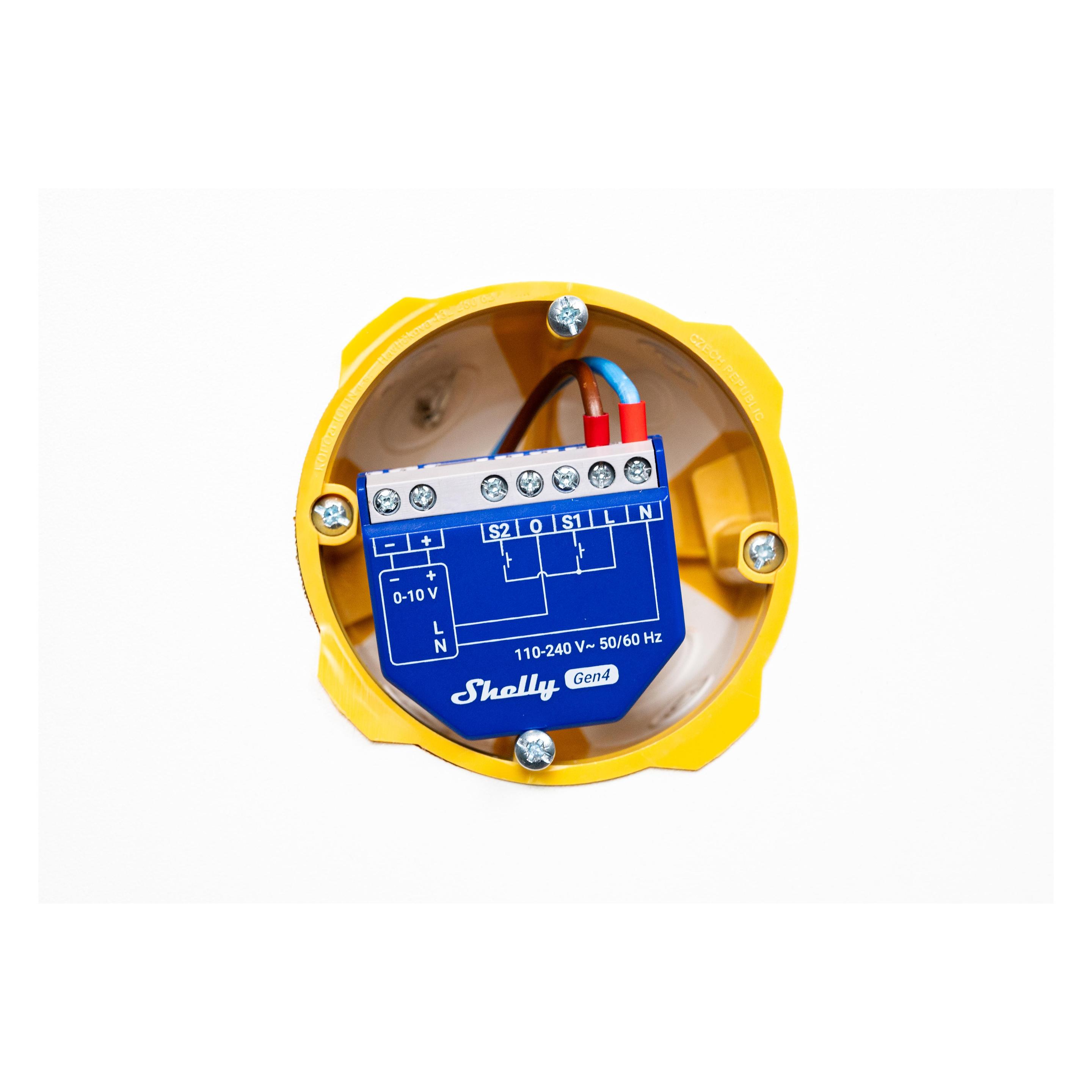 Shelly Dimmer Gen4 (Dimmaktor) (Shelly Dimmer 0/1-10V PM Gen4)