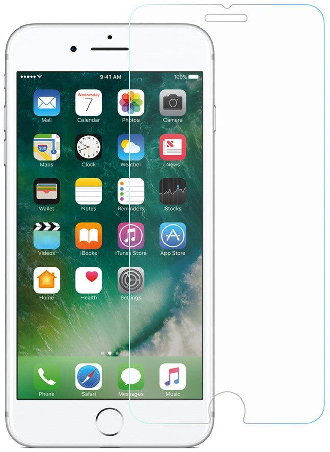 INCOVER Skærmbeskyttelsesglas til iPhone 8 Plus / 7 Plus / 6s Plus / 6 Plus - Gennemsigtig