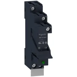 Schneider Electric RSB1A120JDPV Interface-Relais 1W 12A 12VDC Sockel Bügel Diode Schild montiert  - 30 Stück