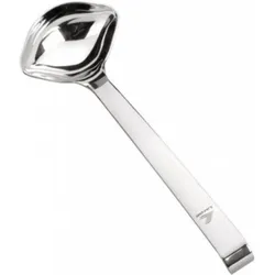 Lacor Buffet Saucenlöffel 5x7.5cm L23.5cm 0.035lt, Kochbesteck, Silber