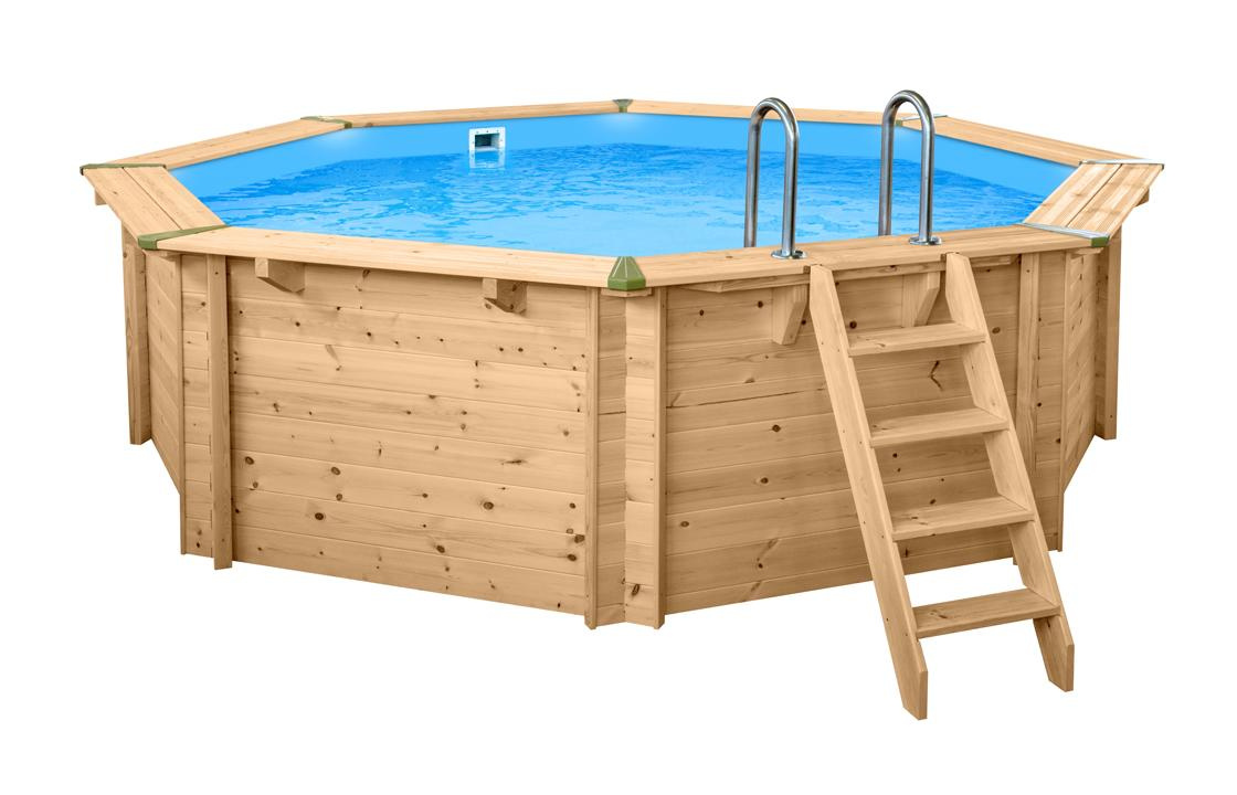 XXXINTERHIVA Holzpool ''Java'', Startset Ø 4,40 m x 1,36 m 16960018