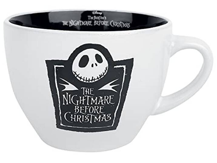 NIGHTMARE BEFORE CHRISTMAS (JACK) CAPPUCCINO MUG