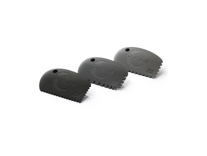 Plate It Plate-it schraper 3-pack Grijs