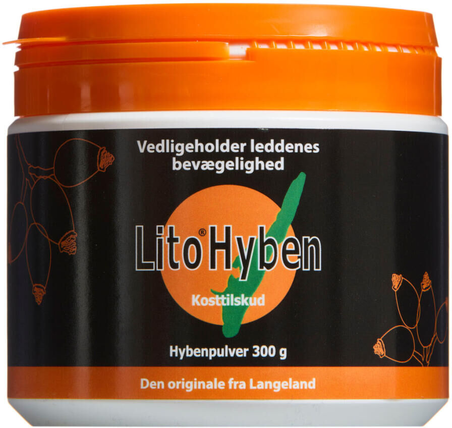 Hyben Vital ApS Lito Hyben pulver Kosttilskud 300 g