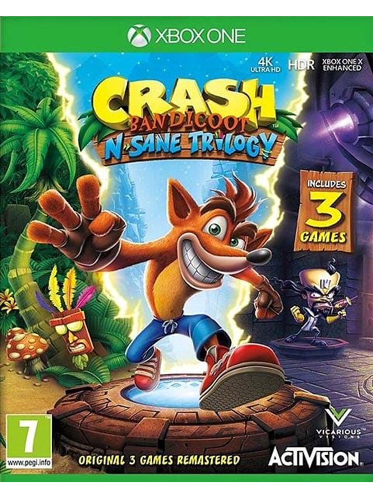 Crash Bandicoot N-Sane Trilogy - Microsoft Xbox One - Action - PEGI 7