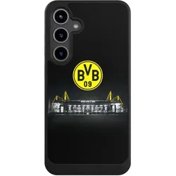 Nivocase Hülle für Samsung Galaxy S24+ Handyhülle NIVOcore Case Schwarz BVB Borussia Dortmund Stadion (Samsung Galaxy S24+), Smartphone Hülle, Schwarz