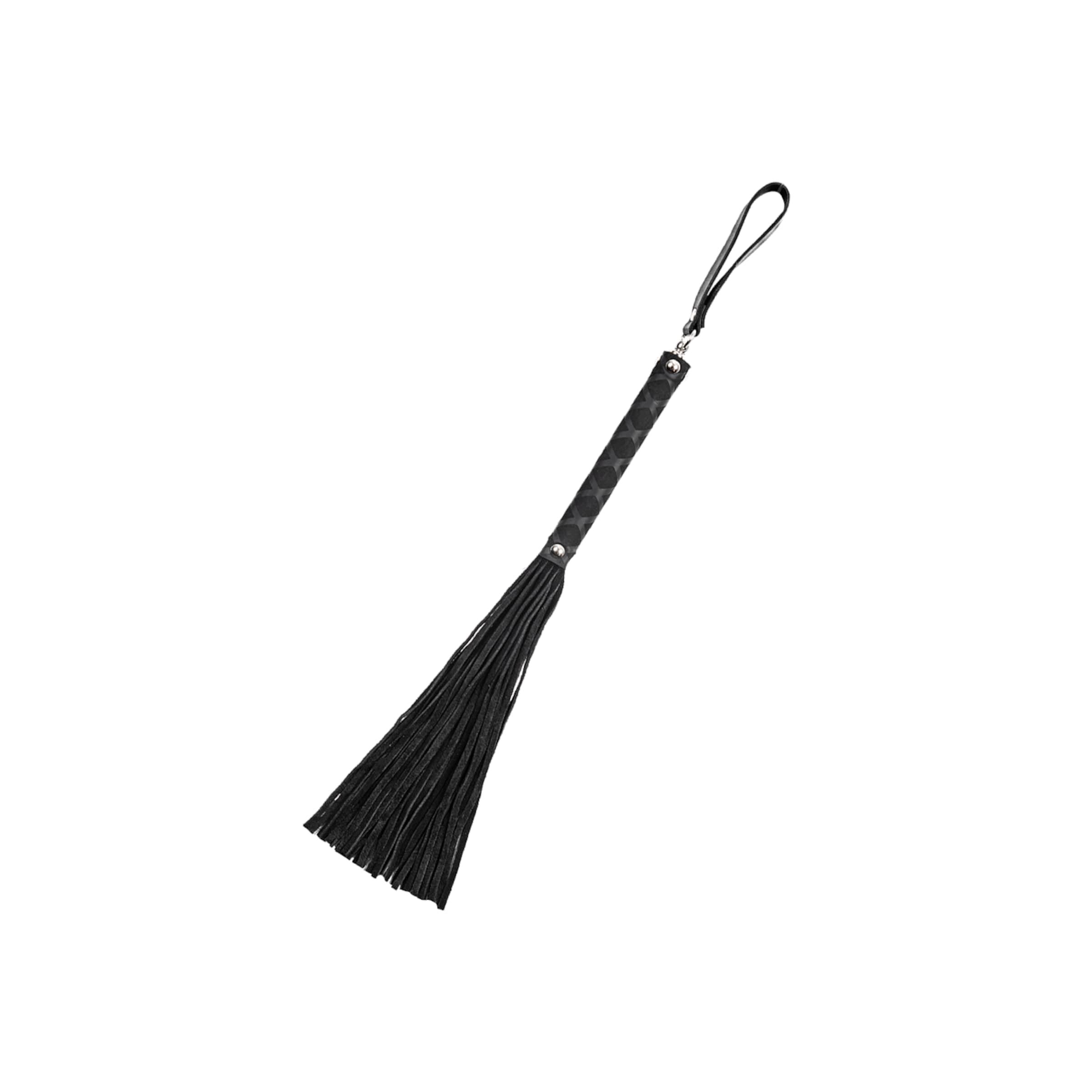 Handliche Veloursleder-Peitsche