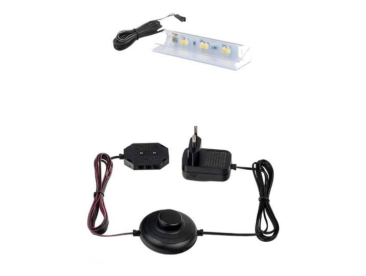 Beleuchtung Solea LED Typ-C 6 x 1 x 2cm Durchsichtig/Durchscheinend