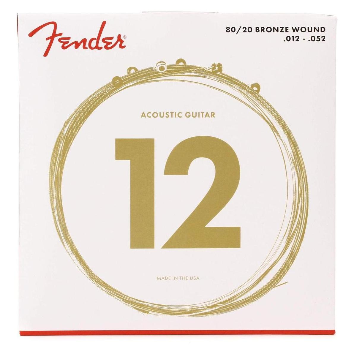 Fender 70L Ac. Guitar Strings 012/052 (6x, 0.05") (46535584)