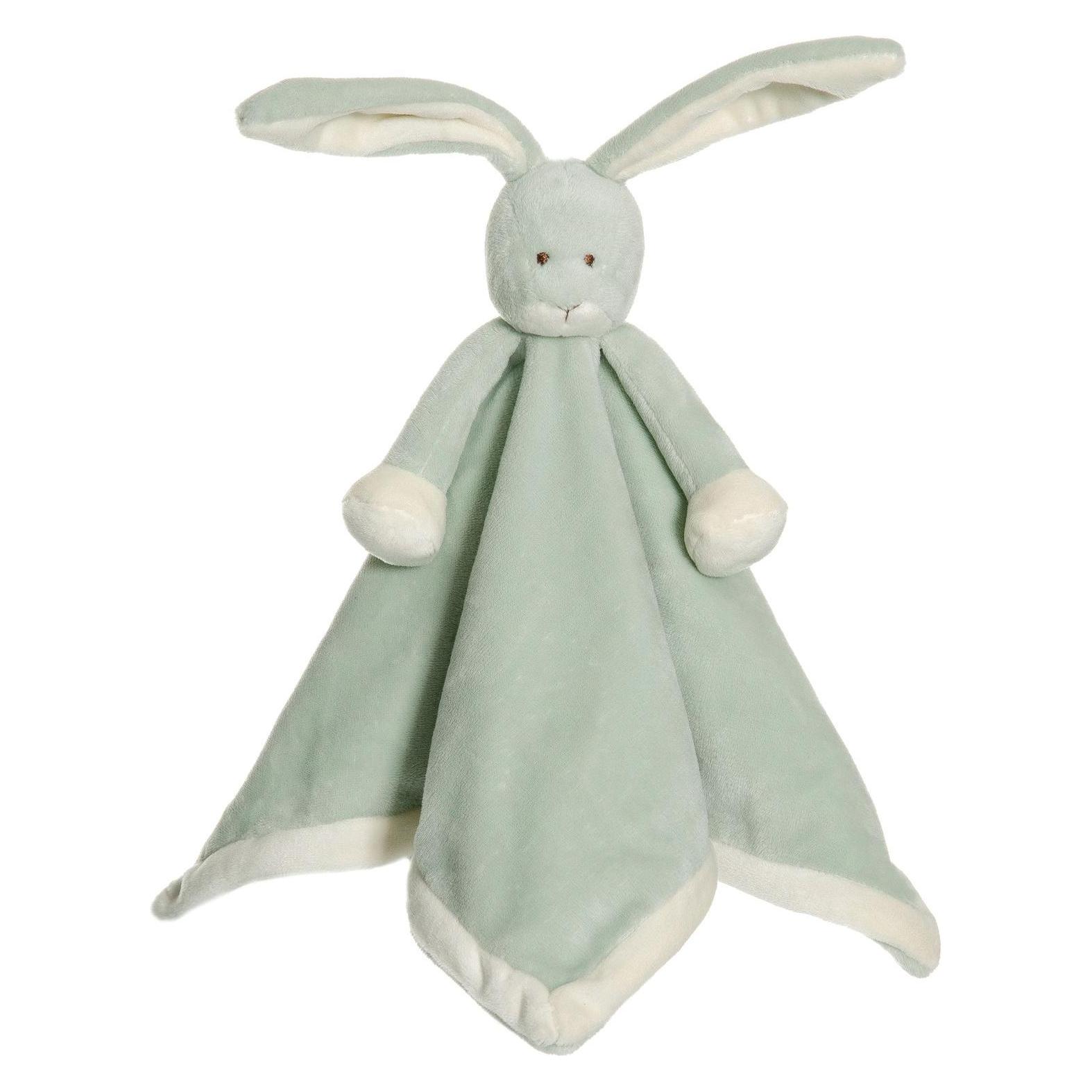 Teddykompaniet Comforter - Bunny - Dusty Green (TK4068) (35 x 35 cm) (TK4068)