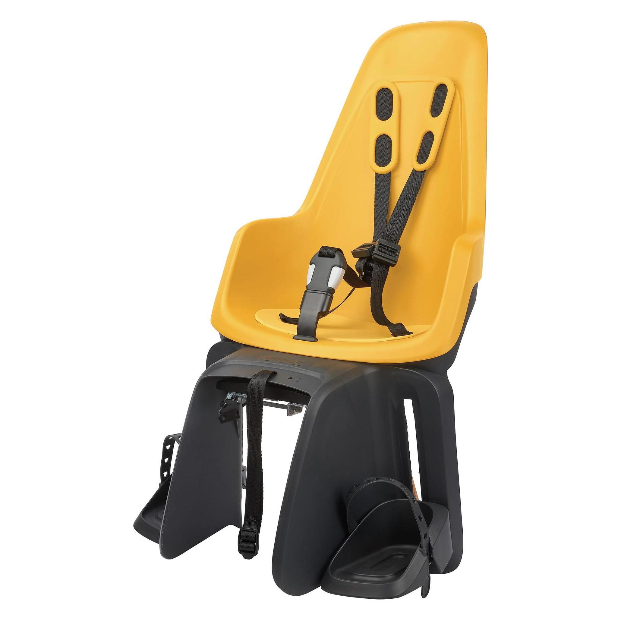 bobike Maxi One - bicycle seat on the trunk Powerful mustard (Gepäckträger (hinten)) (8012100010)