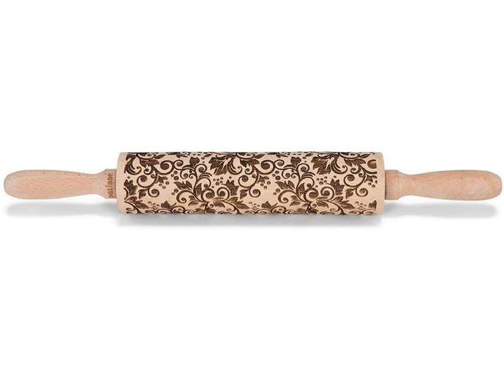 Patisse Decoratie-deegroller 20 Cm Hout Bruin