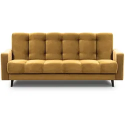 3-SITZER Schlafsofa Nancy Bis gelb