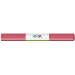 5x Heyda, Bastelpapier, Transparent-Papier 42g/qm 70x100cm mittelrot (42 g/m2, 1x)