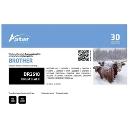 Astar, Toner, AS20466 BROTHER DR2510 HL OPC (BK)