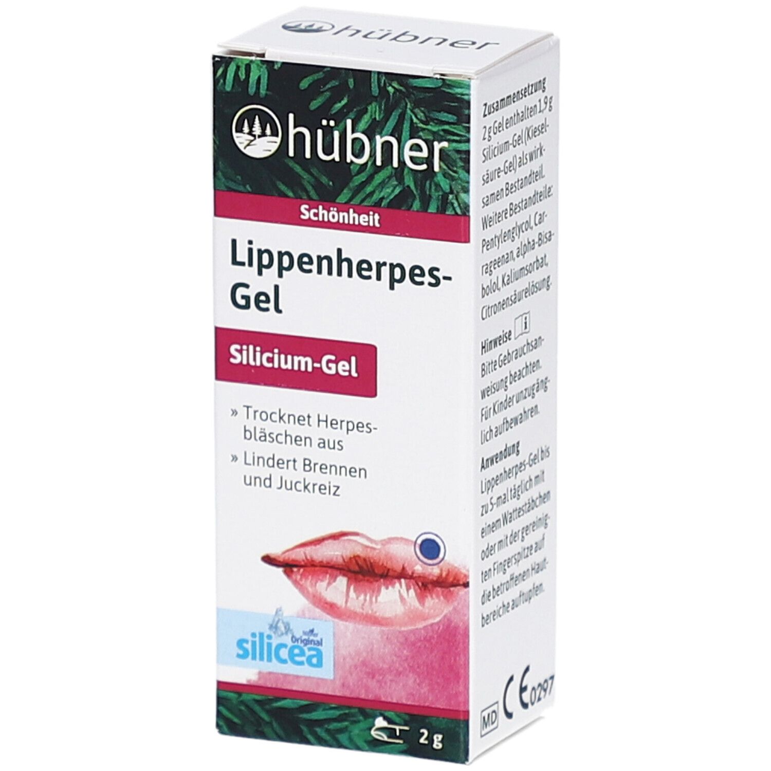Hübner Lippenherpes-Gel 2 g Gel
