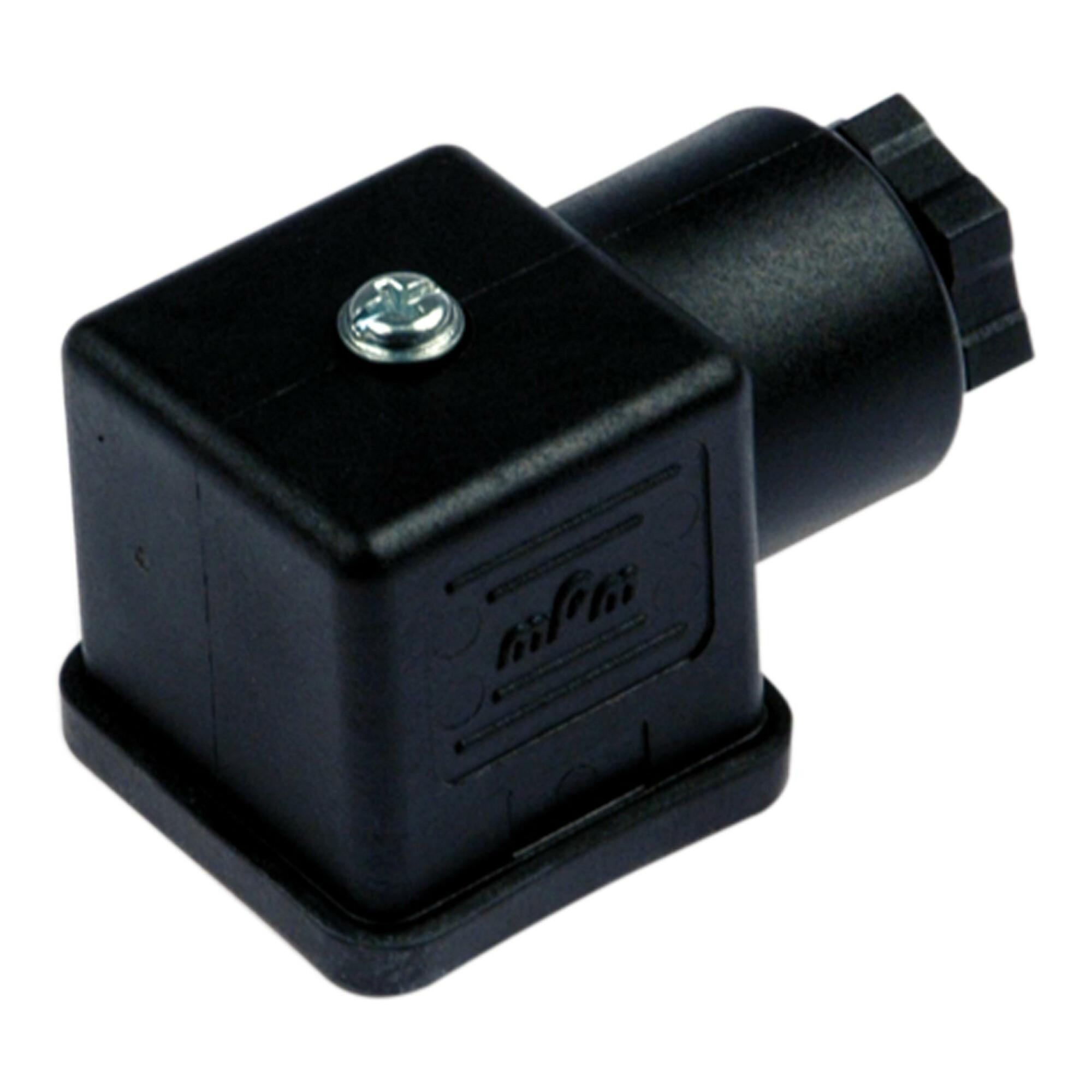 Riegler Gerätestecker mit LED, Varistor 110 V, 30 mm, Bauform A (W0970520038)