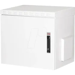 ROLINE 26210084 - 19" Wandgehäuse, 9 HE, 450mm Tiefe, outdoor, grau