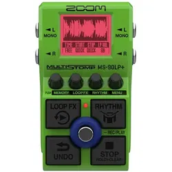 Zoom MS-90LP+ (Bass, Gitarre, Keyboard), Effektpedal, Grün