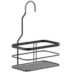 Duschablage ORIGIN LAVA klein (BHT 20x29x12 cm) - schwarz - BHT 20x29x12 cm