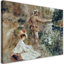 WANDBILD angler auguste renoir
