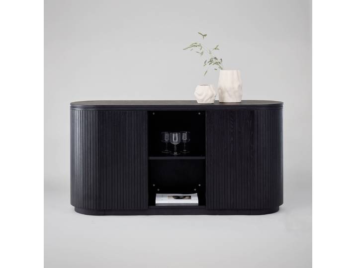 Nohr Dressoir Elouise 160cm - Zwart