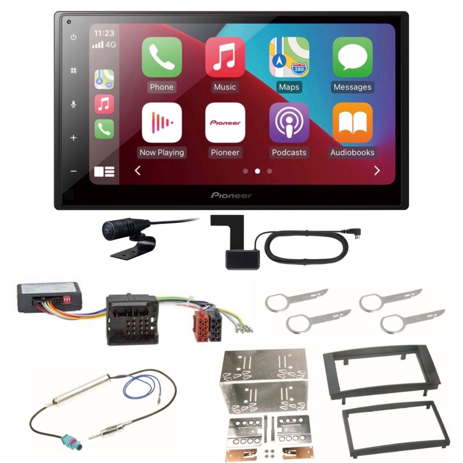 Pioneer SPH-DA160DAB Bluetooth USB Android Auto CarPlay MP3 Einbauset für T5