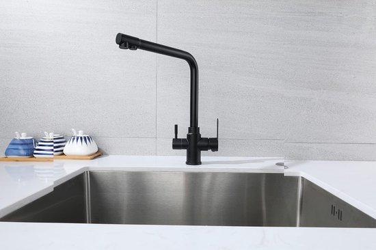 Famanu Küchenarmatur - Hochwertige 3-in-1 Variante mit abnehmbaren Ventilatoren