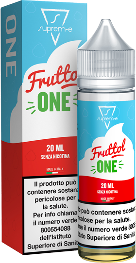 Suprem-e Fruttolone Liquido Shot Mix 20ml Mela Pera Banana Latte Panna