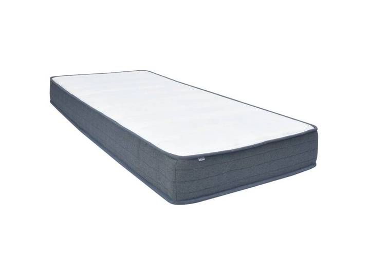 vidaXL Boxspringbett, Boxspringmatratze 160x80x20 cm Stoff