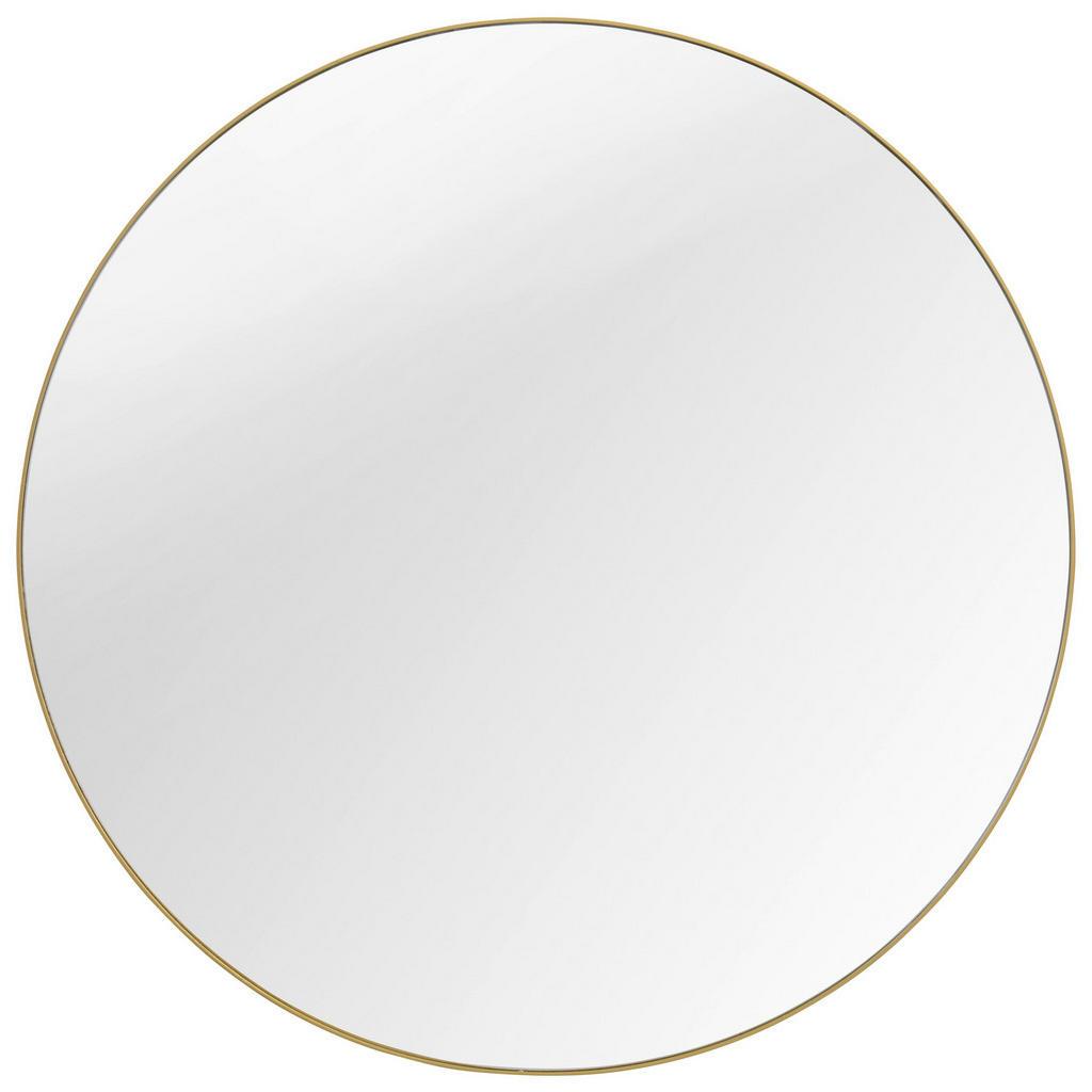 Xora Wandspiegel , Metall, Glas , rund , 80.5x80.5x2 cm , Spiegel, Wandspiegel