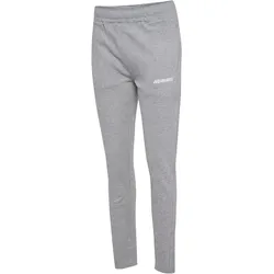 hummel hmlELEMENTAL spitz zulaufende Jogginghose Damen 2006 - grey melange M