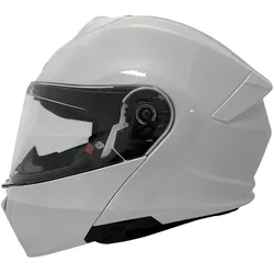 Apex MI100 Klapphelm Solid perlweiß Gr. S 55/56